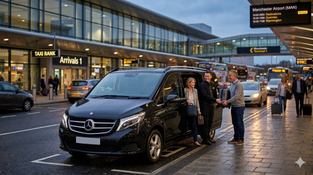 airport transfers Warrington